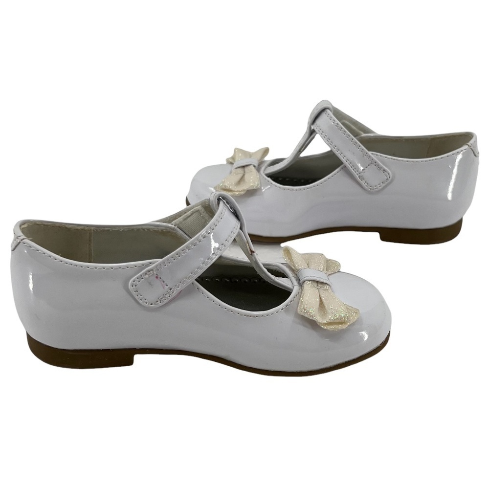 Rachel Shoes White Patent Lil Molly Mary Jane Shoes Size 7 Girl’s
